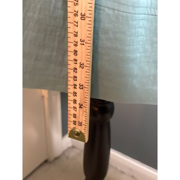 BCBGMAXAZRIA Women's 2 Light Green Knee Length Dress Crochet Pockets Coquette - Picture 10 of 16